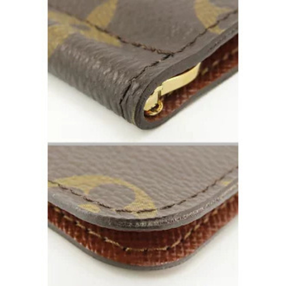 Louis Vuitton Monogram Portefeuille Pince Bi fold Wallet Money Clip Compact - Picture 5 of 9